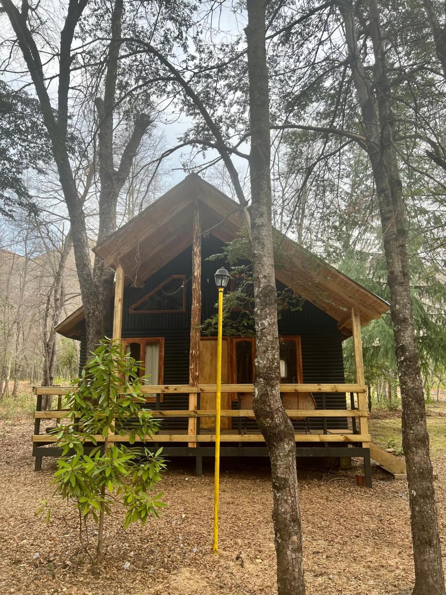 Cabanas Bosque Las Trancas Buitenkant foto
